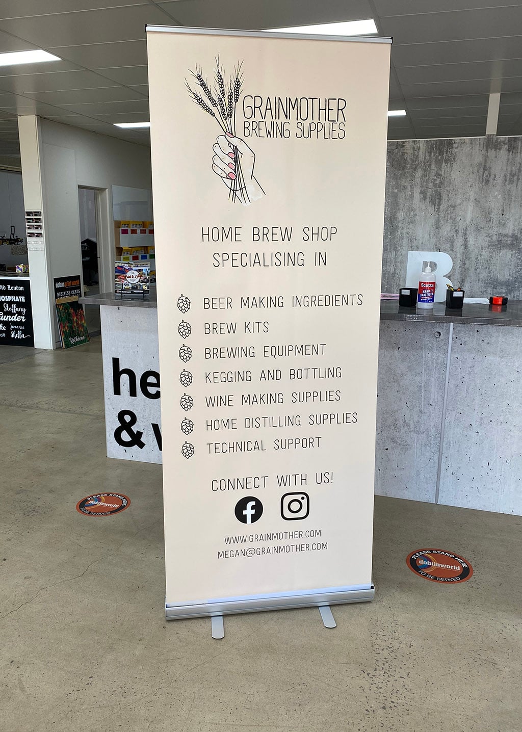 StandardPullUp2 pull up banners premium