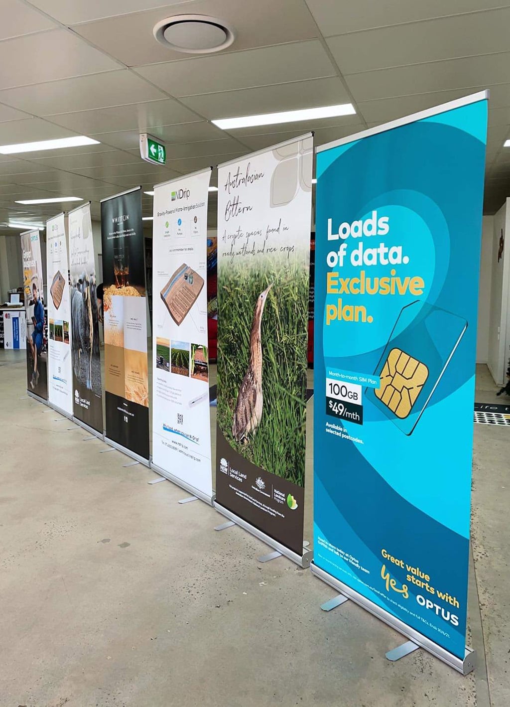 StandardPullUp4 pull up banners premium