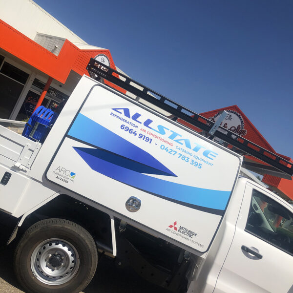 ute single cab signage