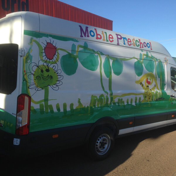 van signage