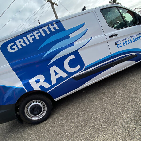 van signage