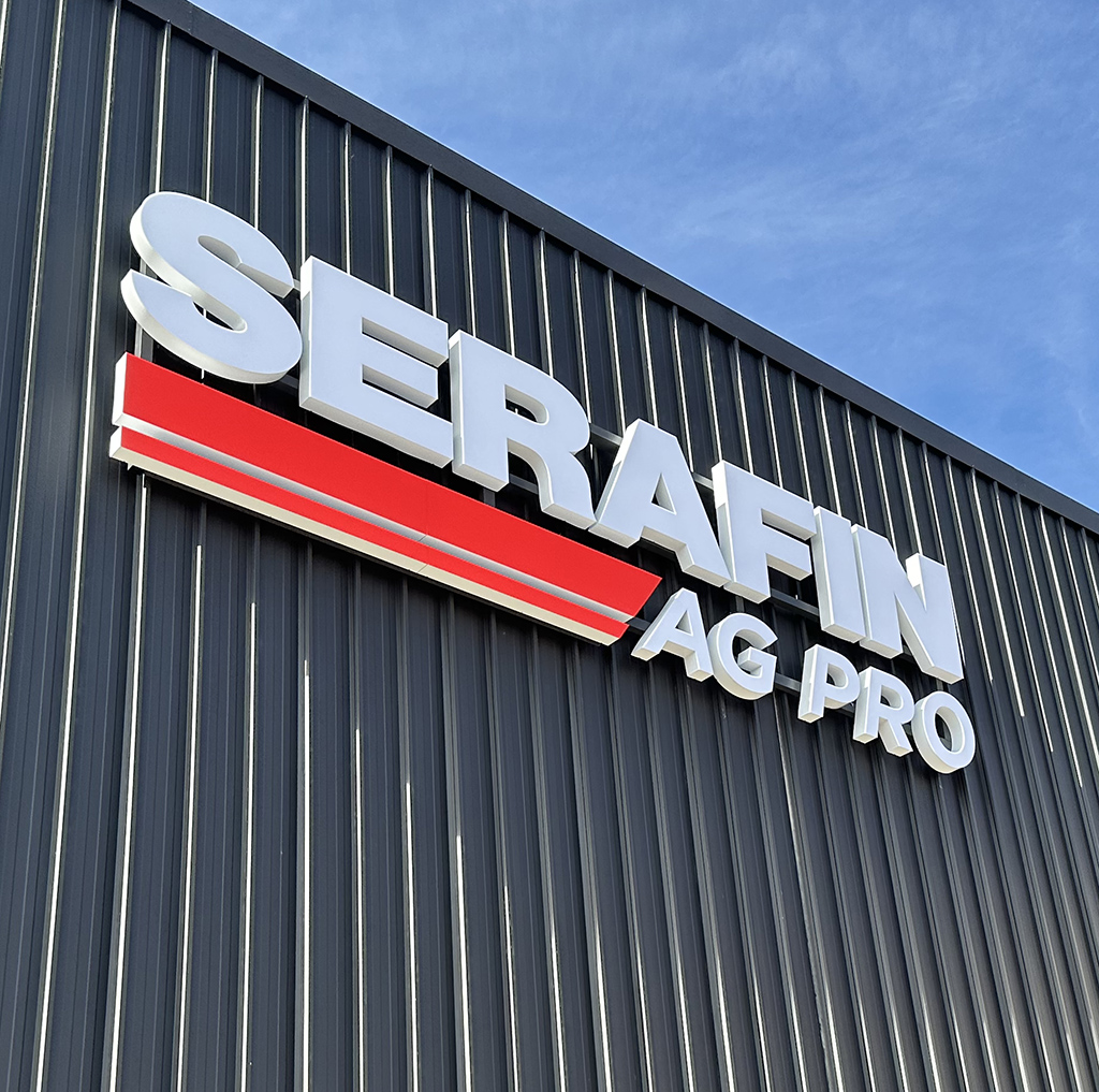 Serafin 3d front lit letters