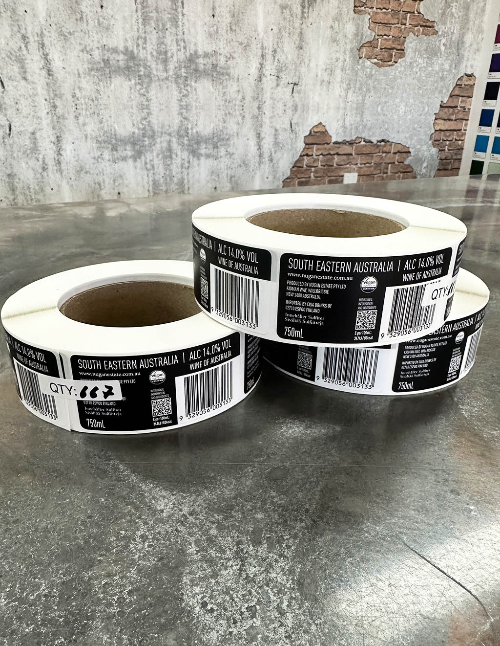 RollLabels4 custom roll labels