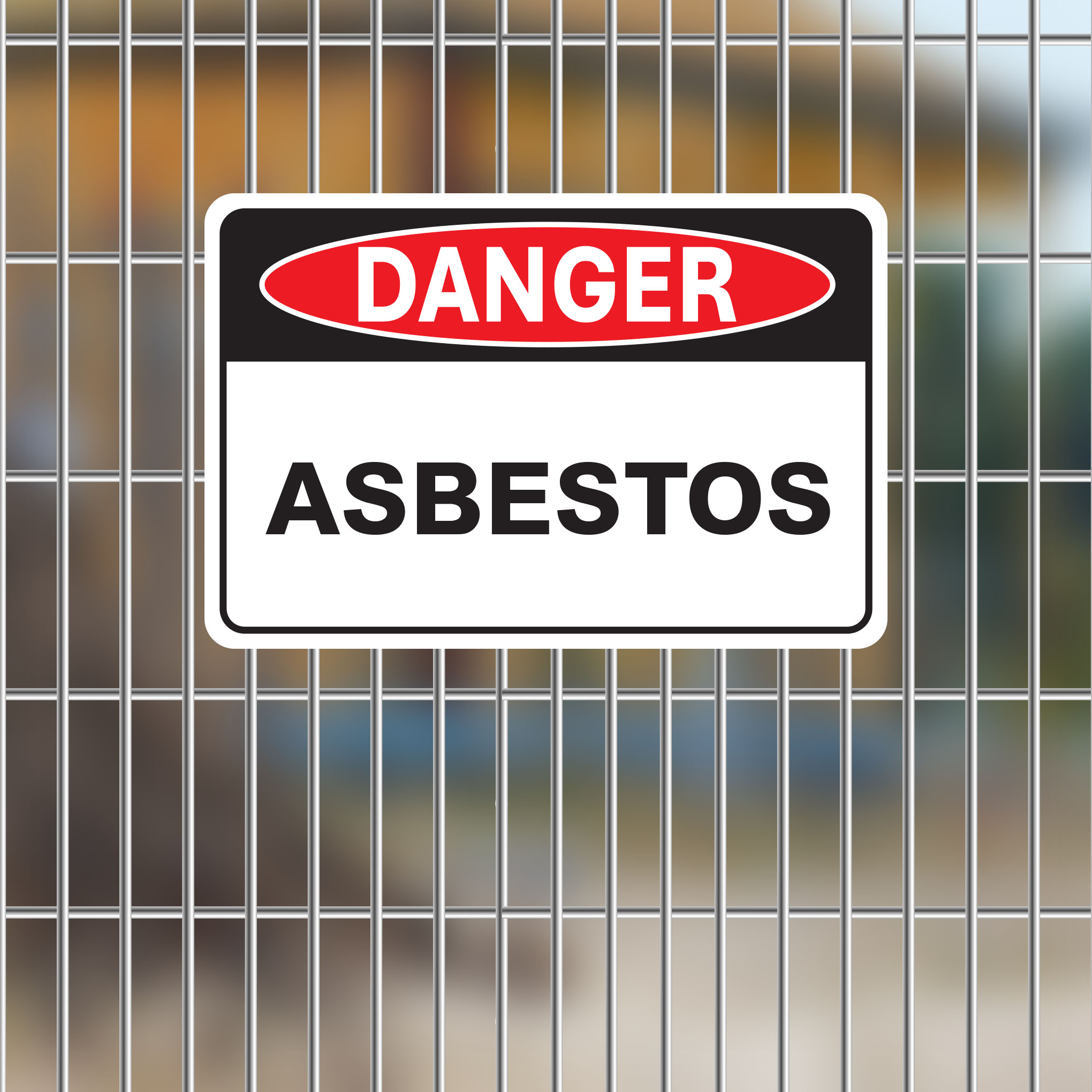 SS-DC-DAN014 - DANGER - ASBESTOS Dobija Creative