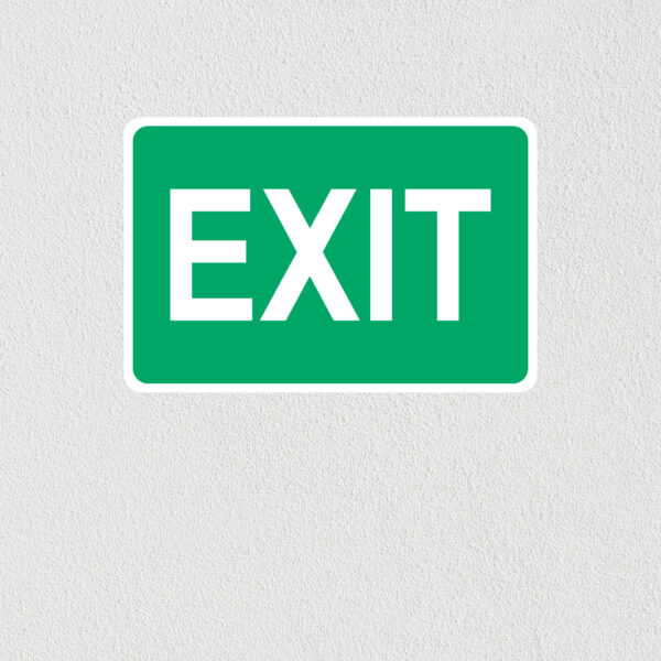 Emergency Information Signs - Dobija Creative
