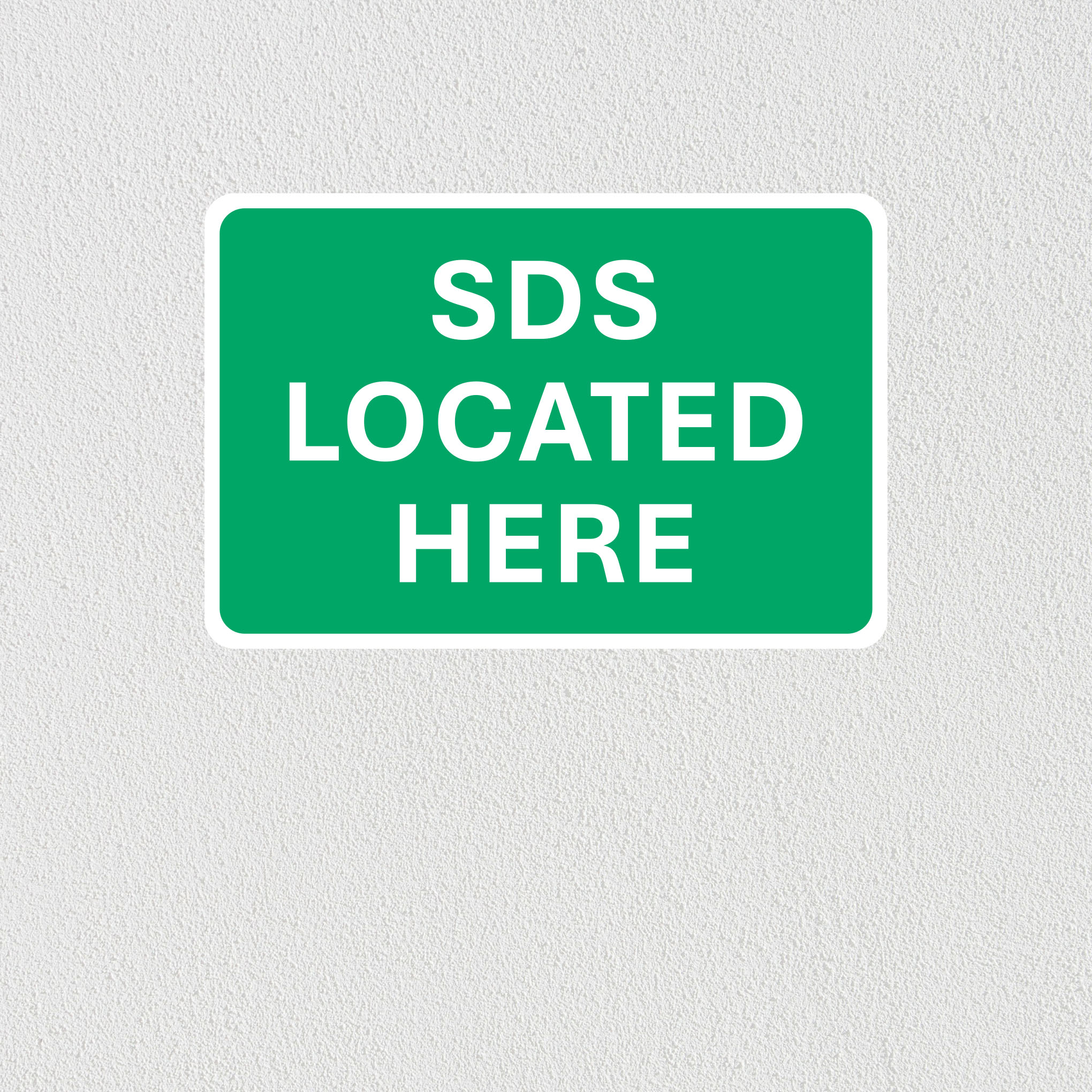SS-DC-EME006 -SDS Located Here Dobija Creative