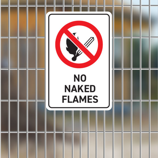 prohibition sign flammable (copy)