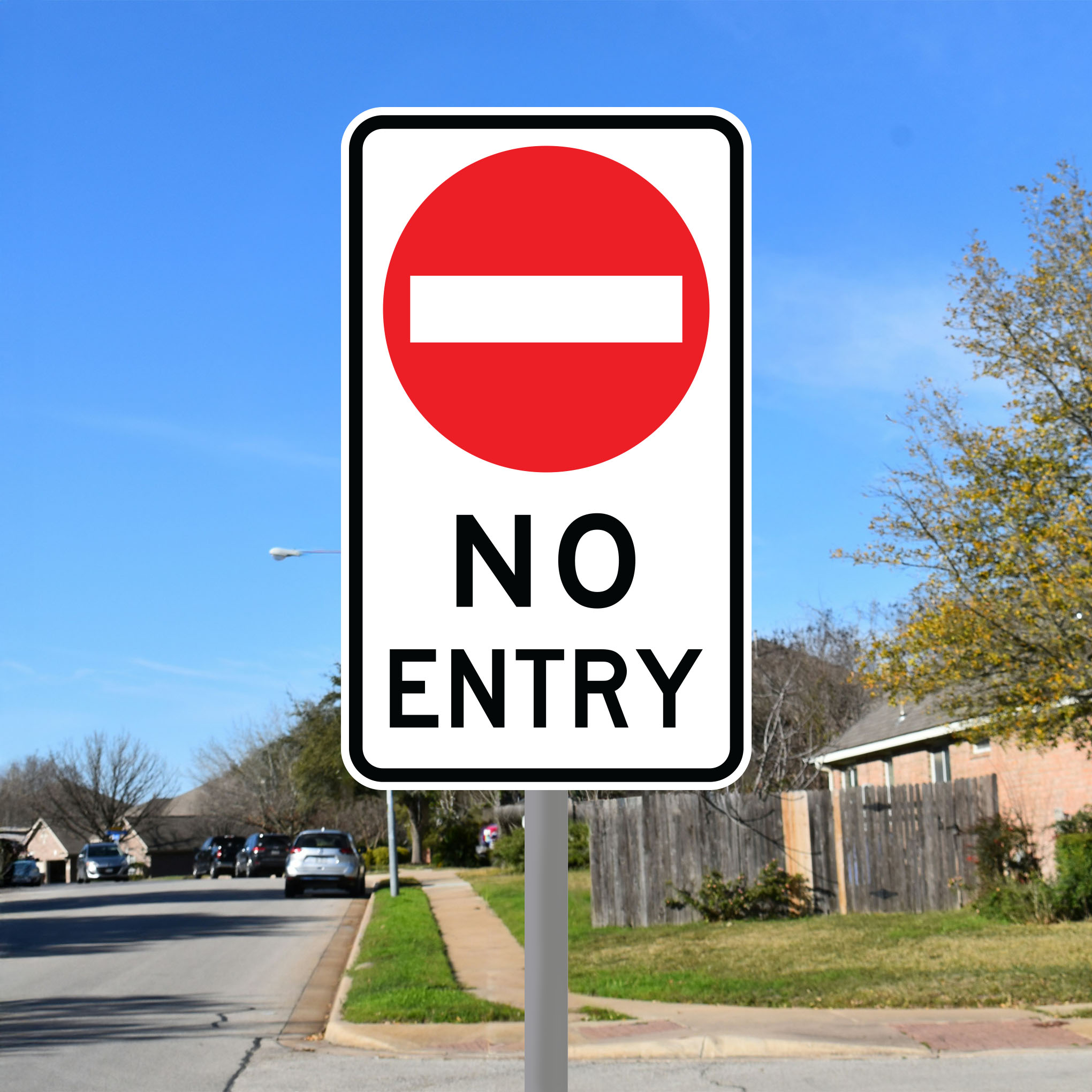 SS-DC-ROA001 - CARPARK signs_NO ENTRY Dobija Creative