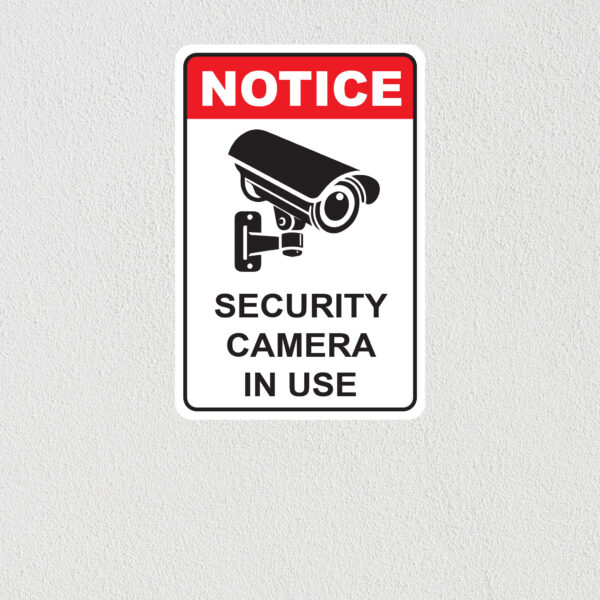 Security Signs - Dobija Creative