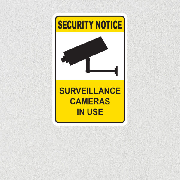 Security Signs - Dobija Creative