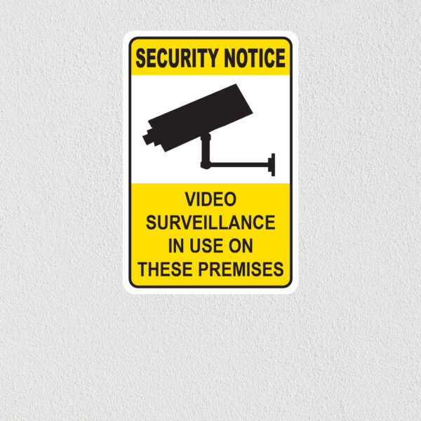 Security Signs - Dobija Creative