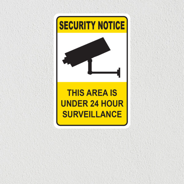 Security Signs - Dobija Creative