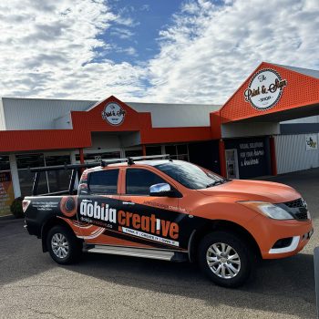ute dual cab signage