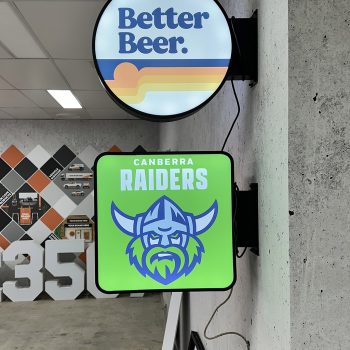 mancave light box signs