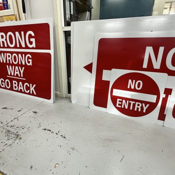 steel signs