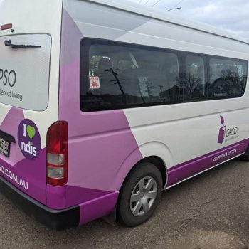 van signage